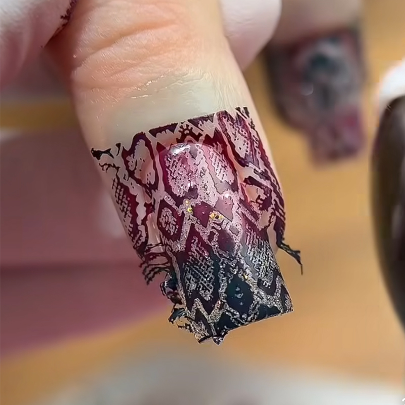 Animal Image Snake Leopard Nai - Nail Art Zebra Design review and price