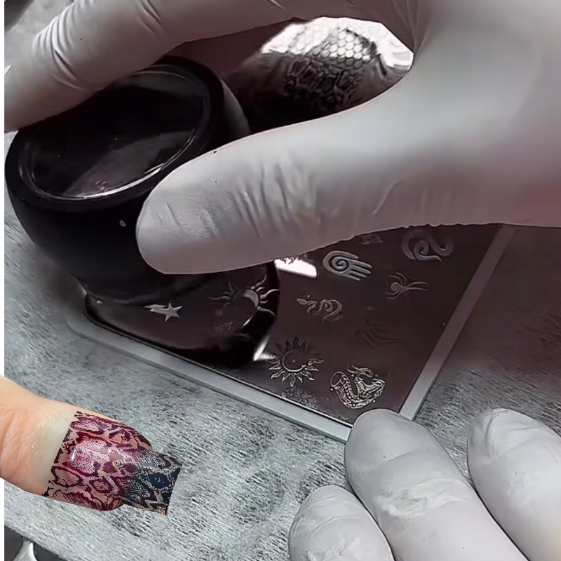 Animal Image Snake Leopard Nai - Nail Art Zebra Design review and price