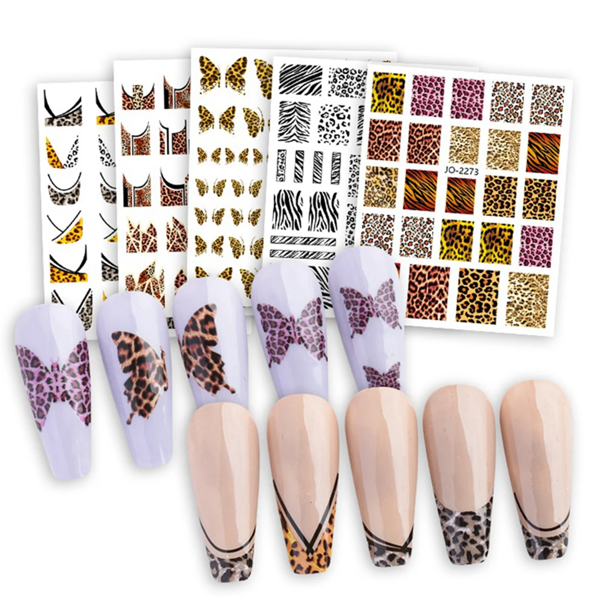 Leopard Print Series Nail Art  - Nail Art Zebra Design review and price